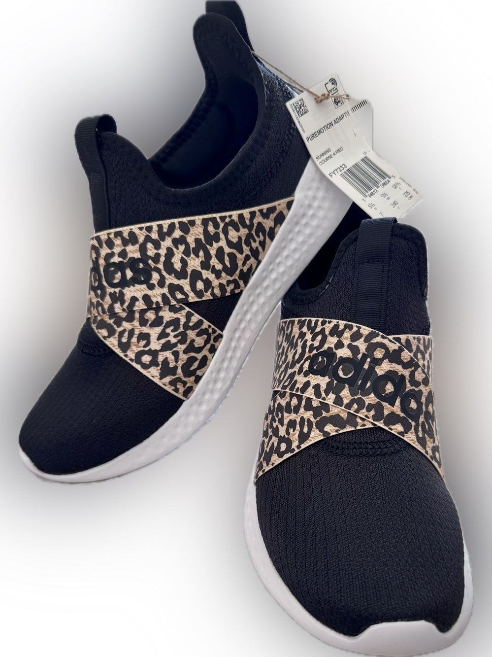 Adidas Women’s Puremotion Adapt, leopard print, NWT 7M